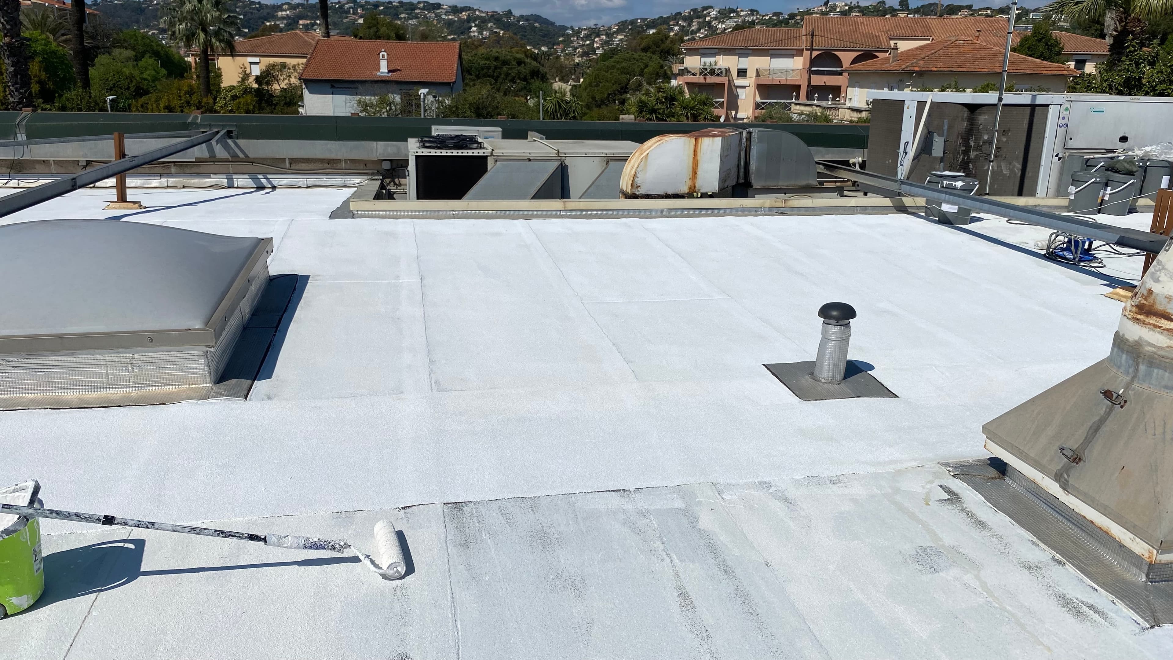 Application Cool Roof — Restaurant McDonald's